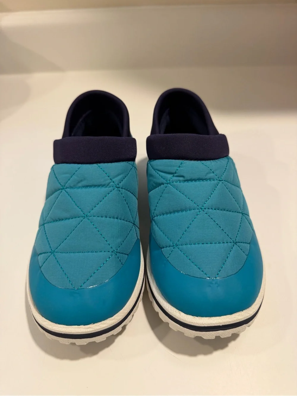 L.L. Bean Ultralight Teal PrimaLoft Slip-On Shoes Kids Sz 1
